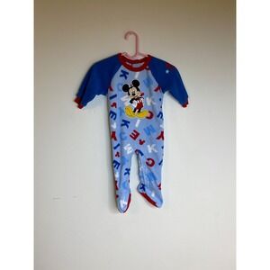 Disney Mickey Mouse Fleece Footie Pajamas